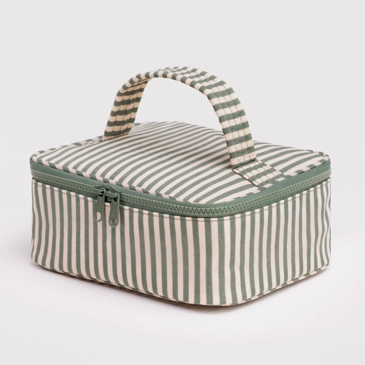 Neceser Baggu - Sage Stripe