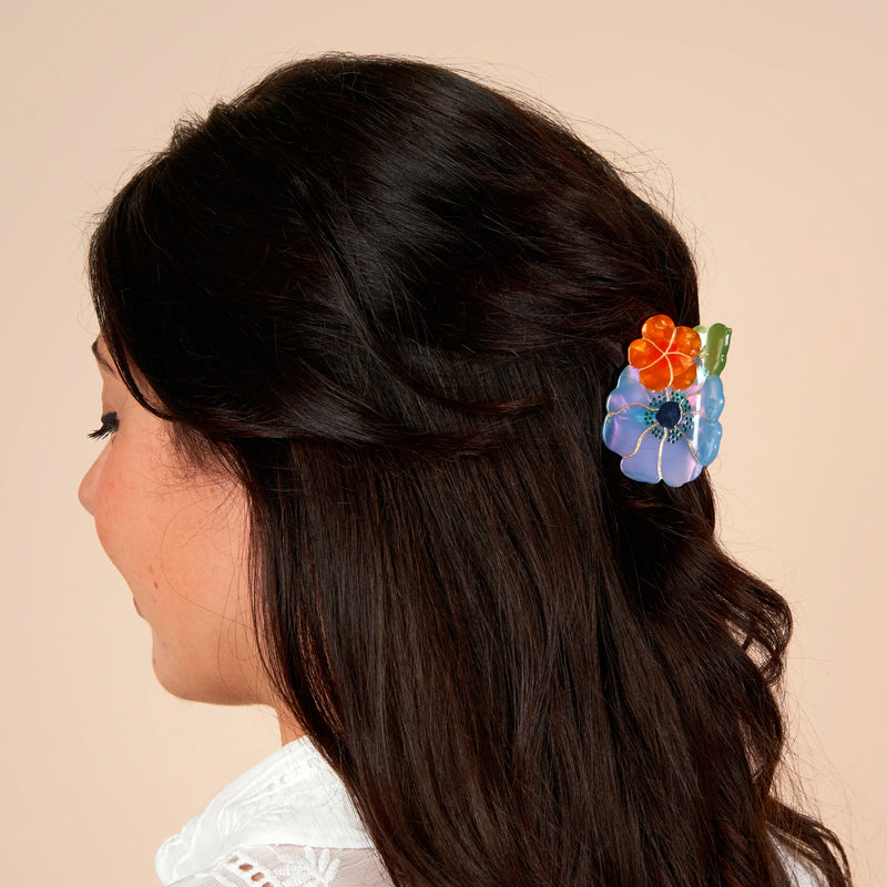 Pinza para el pelo - Ramo de Flores Pequeño