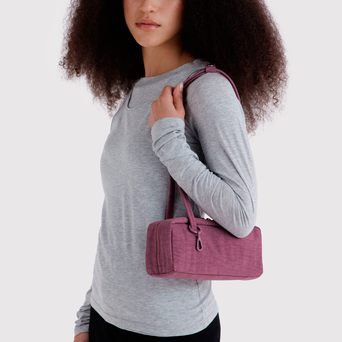 Bolso Pequeño Bowler Baggu - Wild Plum