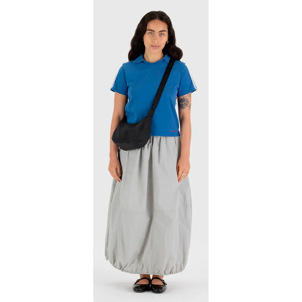 Bolso Mini media luna Baggu - Black