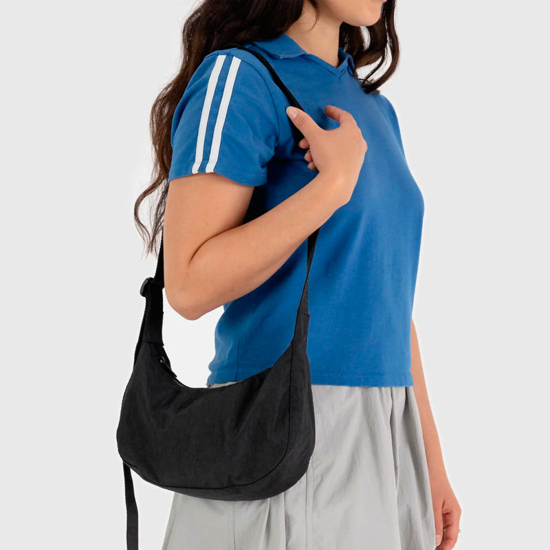Bolso Mini media luna Baggu - Black