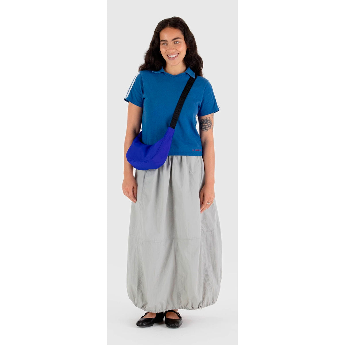 Bolso Mini media luna Baggu - Lapis