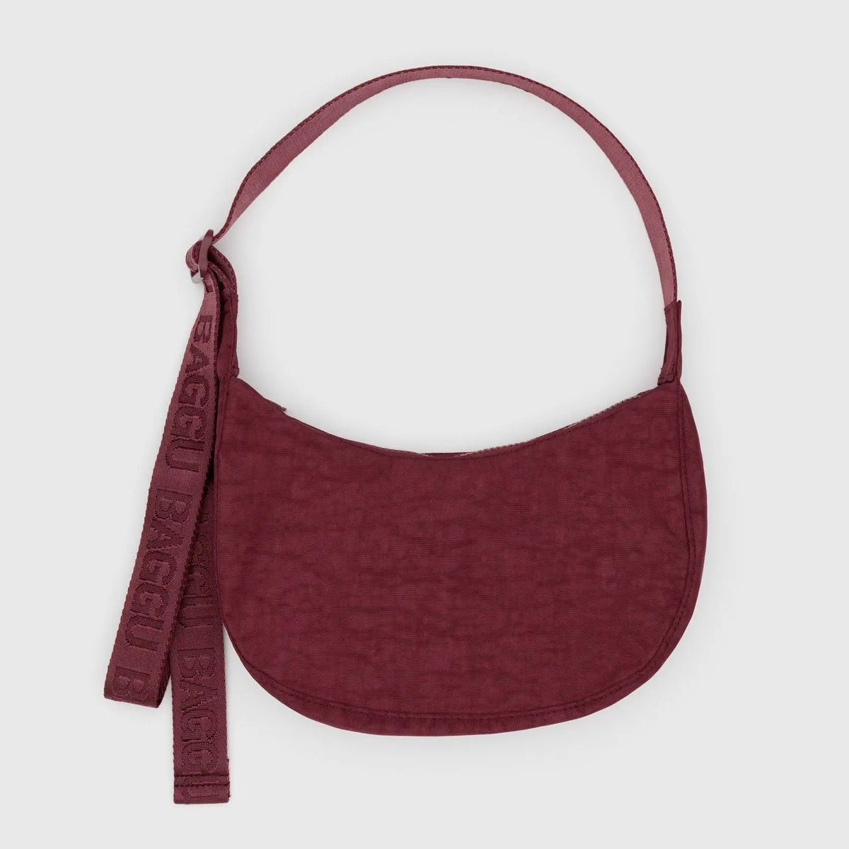 Bolso Mini media luna Baggu - Mahogany