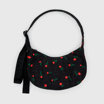Bolso Mini media luna Baggu - Painted Wildflower