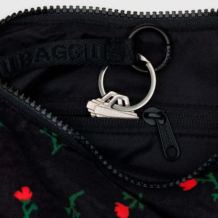 Bolso Mini media luna Baggu - Painted Wildflower