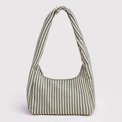 Bolso Pequeño Meringue Baggu - Sage Stripe