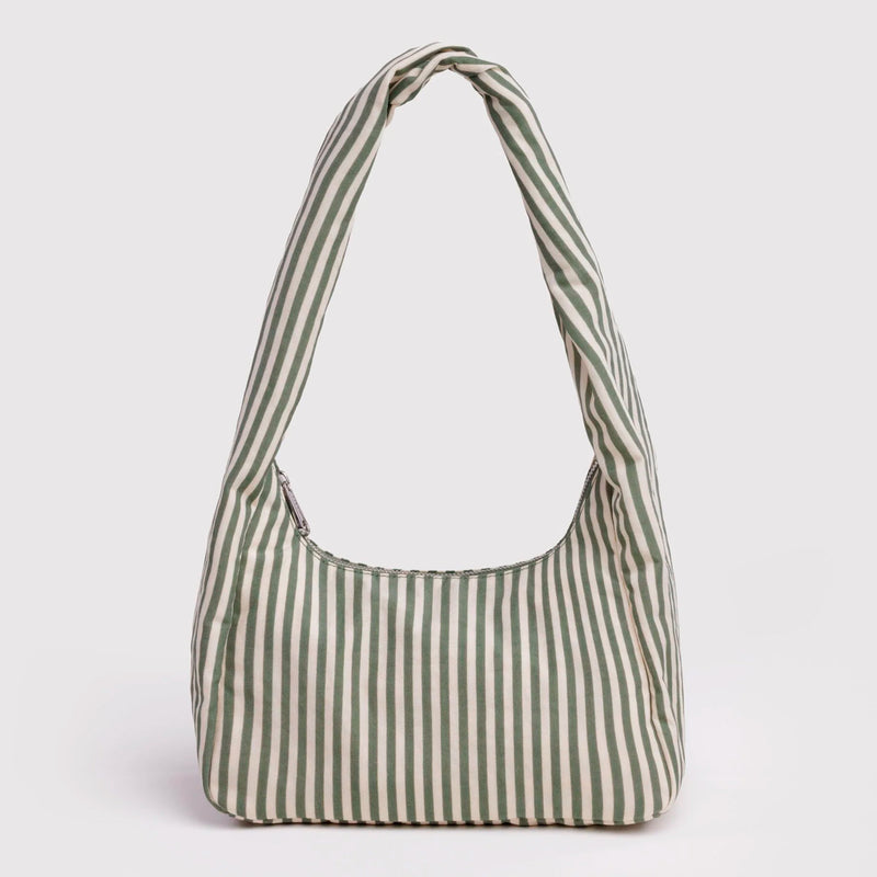 Bolso Pequeño Meringue Baggu - Sage Stripe