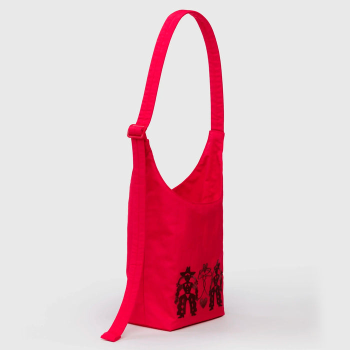 Bolso Mini Large Baggu - Embroidered Cowgirl