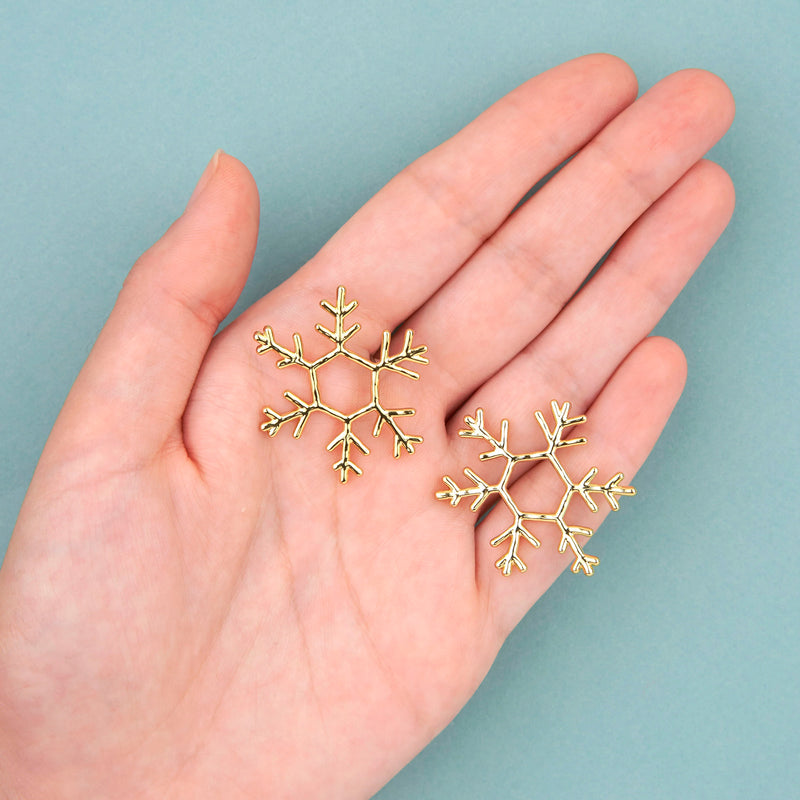 Pendientes - Copo de nieve ❄️