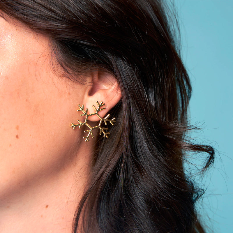 Pendientes - Copo de nieve ❄️