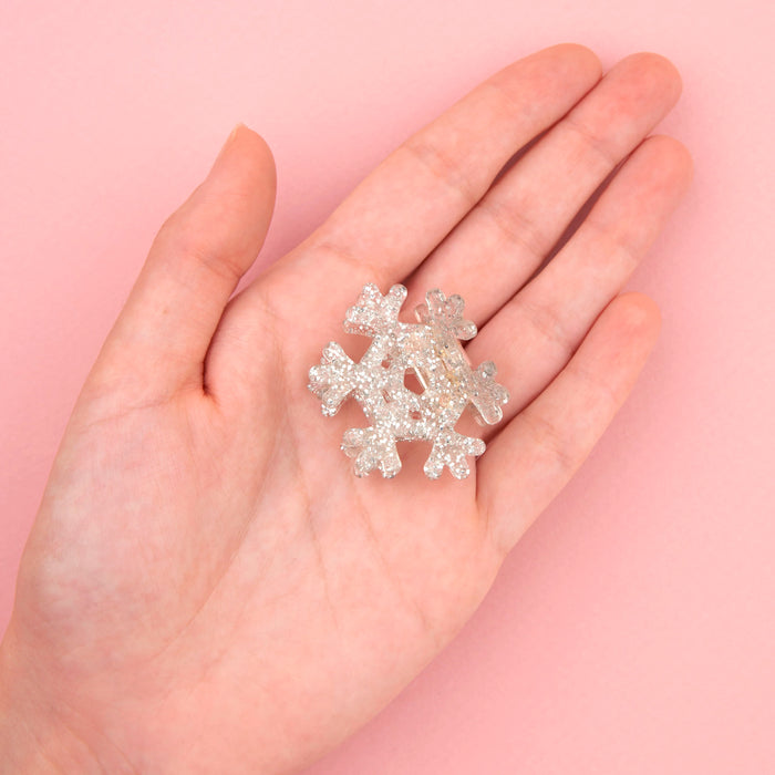 Minipinza para el pelo - Copo de nieve ❄️
