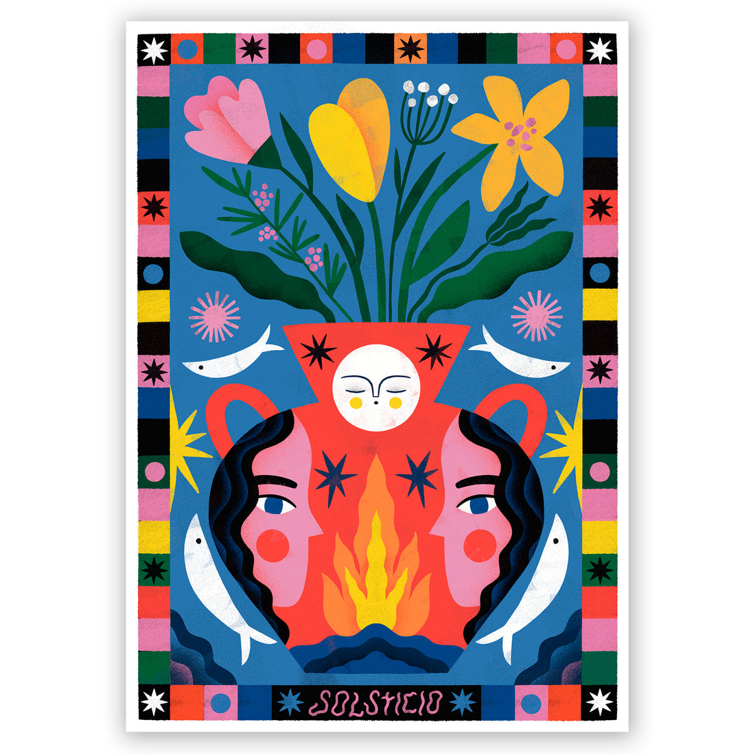 Print de Agustina Shuan A4 - "Solsticio"