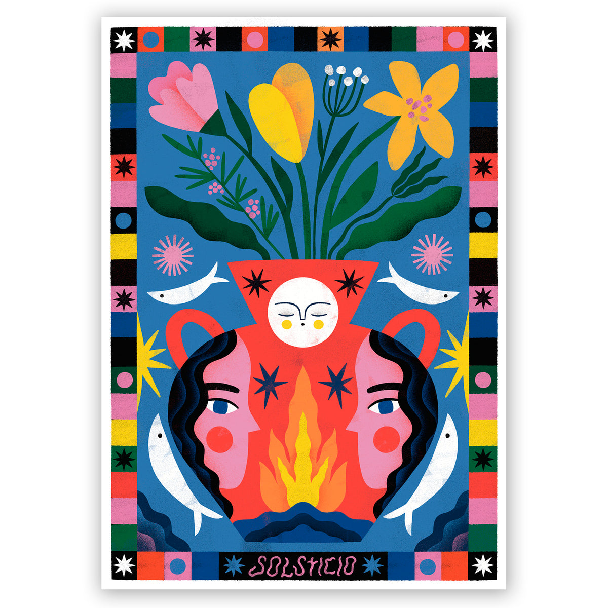 Print de Agustina Shuan A4 - "Solsticio"