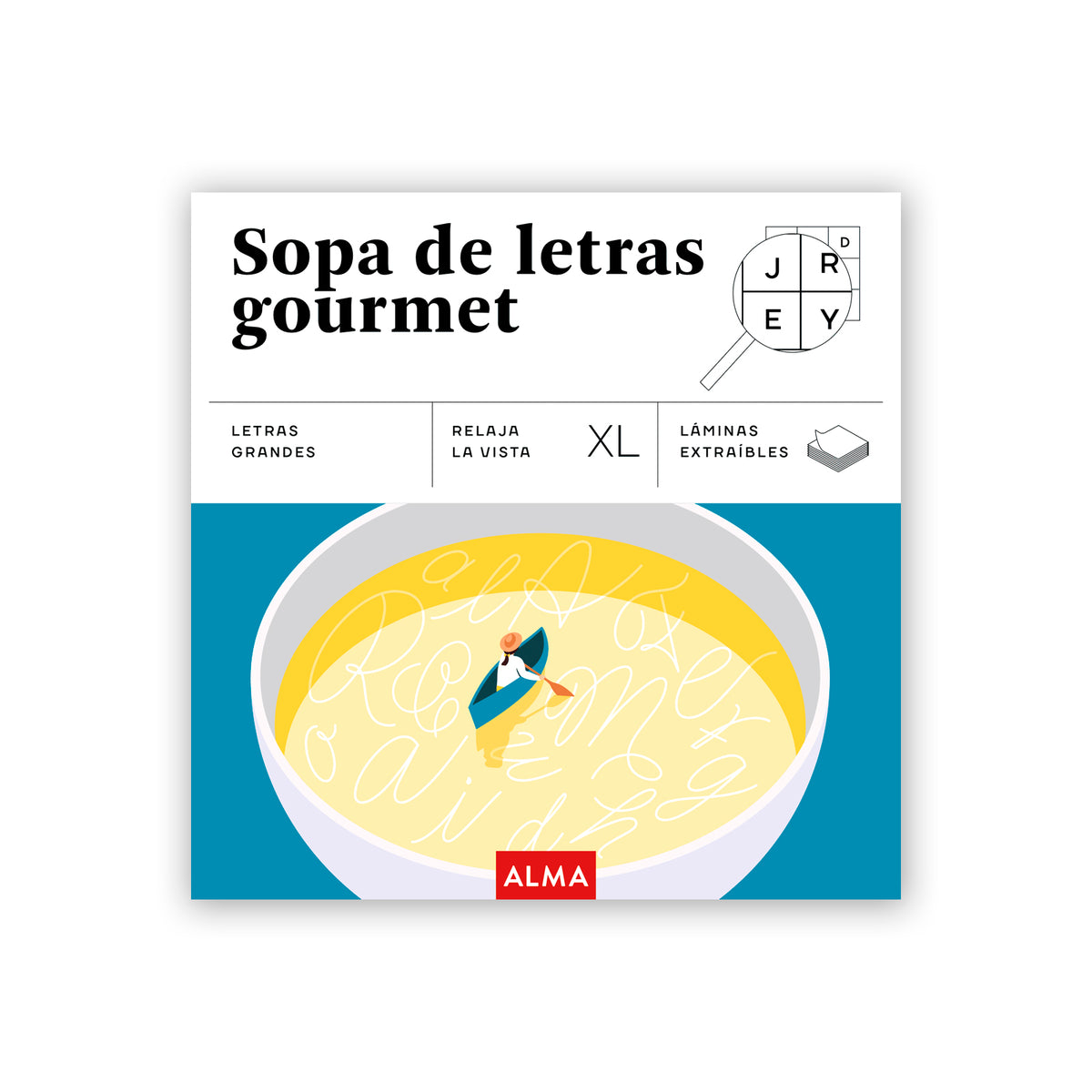 Pasatiempos - Sopas de Letras Gourmet XL