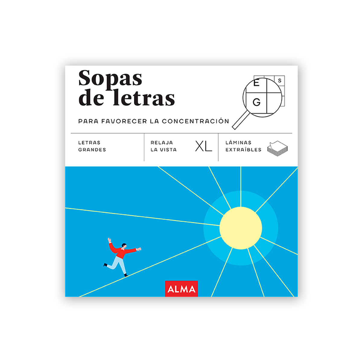Pasatiempos - Sopas de letras para favorecer la concentración XL