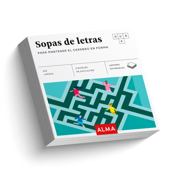 Pasatiempos - Sopas de letras para mantener el cerebro en forma