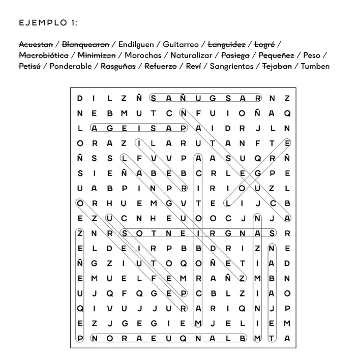 Pasatiempos - Sopas de letras para mantener el cerebro en forma
