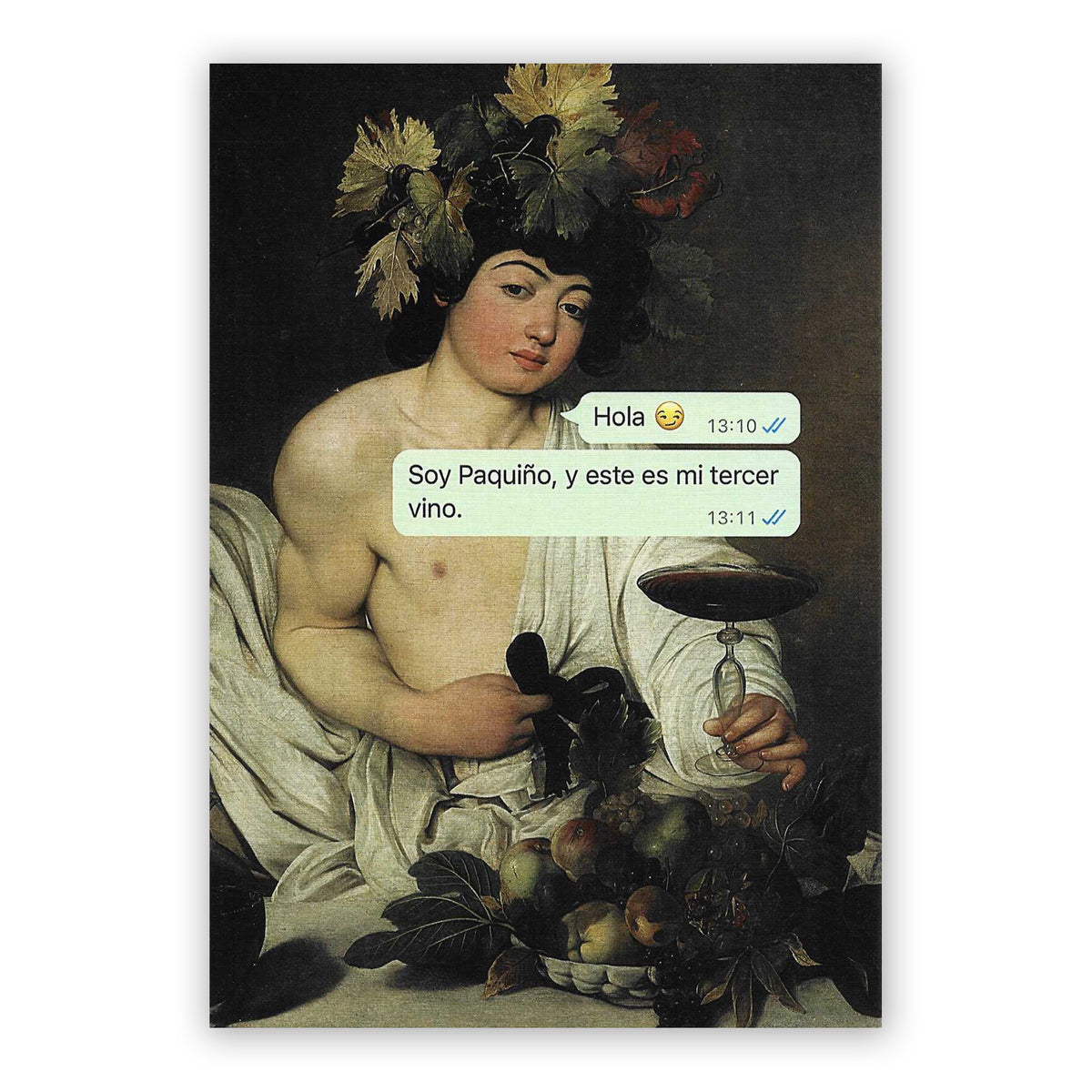 Print de La última croqueta A5 - "Soy Paquiño"