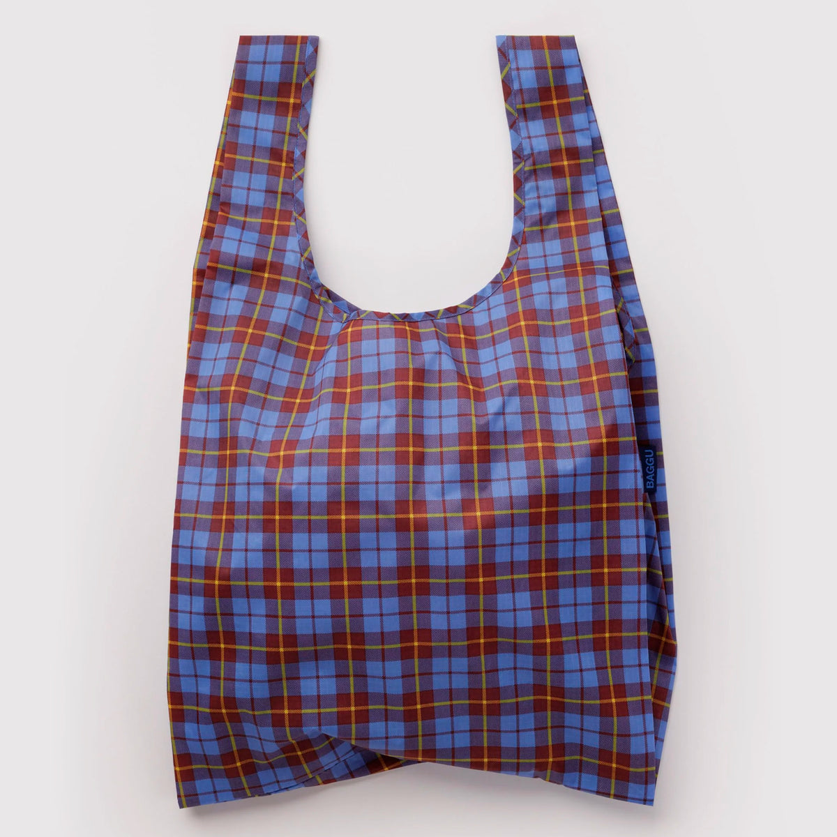 Bolsa Baggu - Blue Tartan
