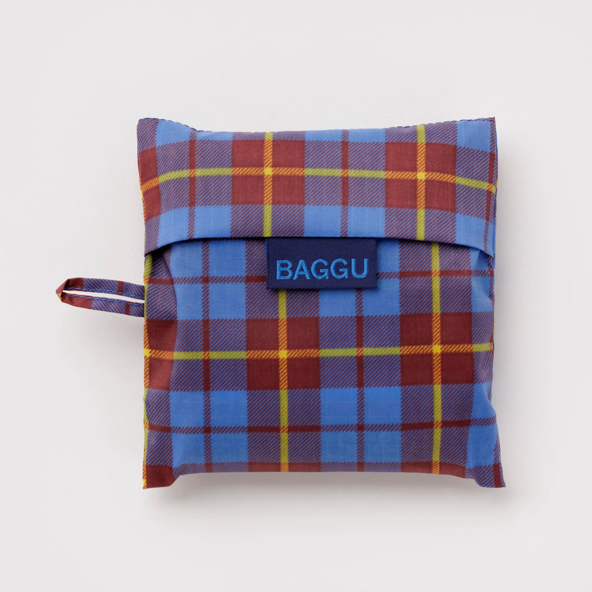 Bolsa Baggu - Blue Tartan