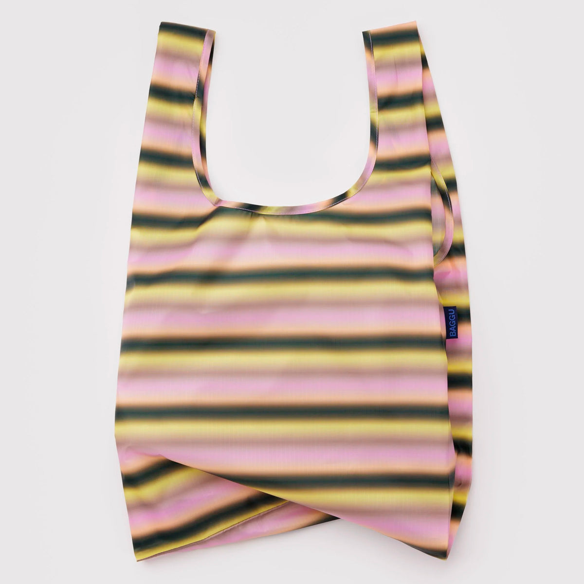 Bolsa Baggu - Gradient Stripe Pink &amp; Yellow