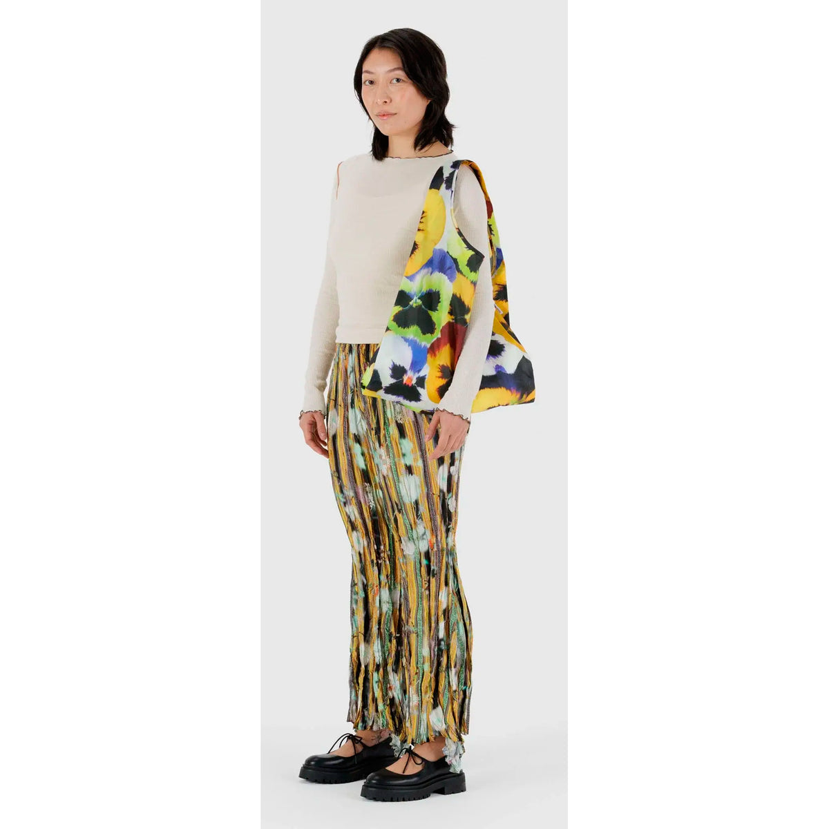 Bolsa Baggu - Pansy