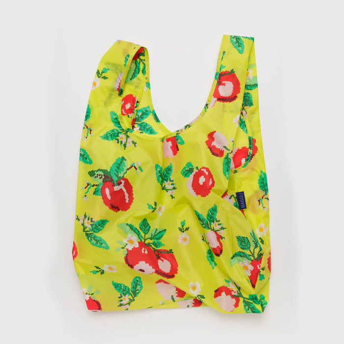 Bolsa Baggu - Needlepoint Apple