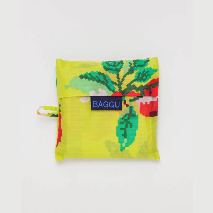 Bolsa Baggu - Needlepoint Apple