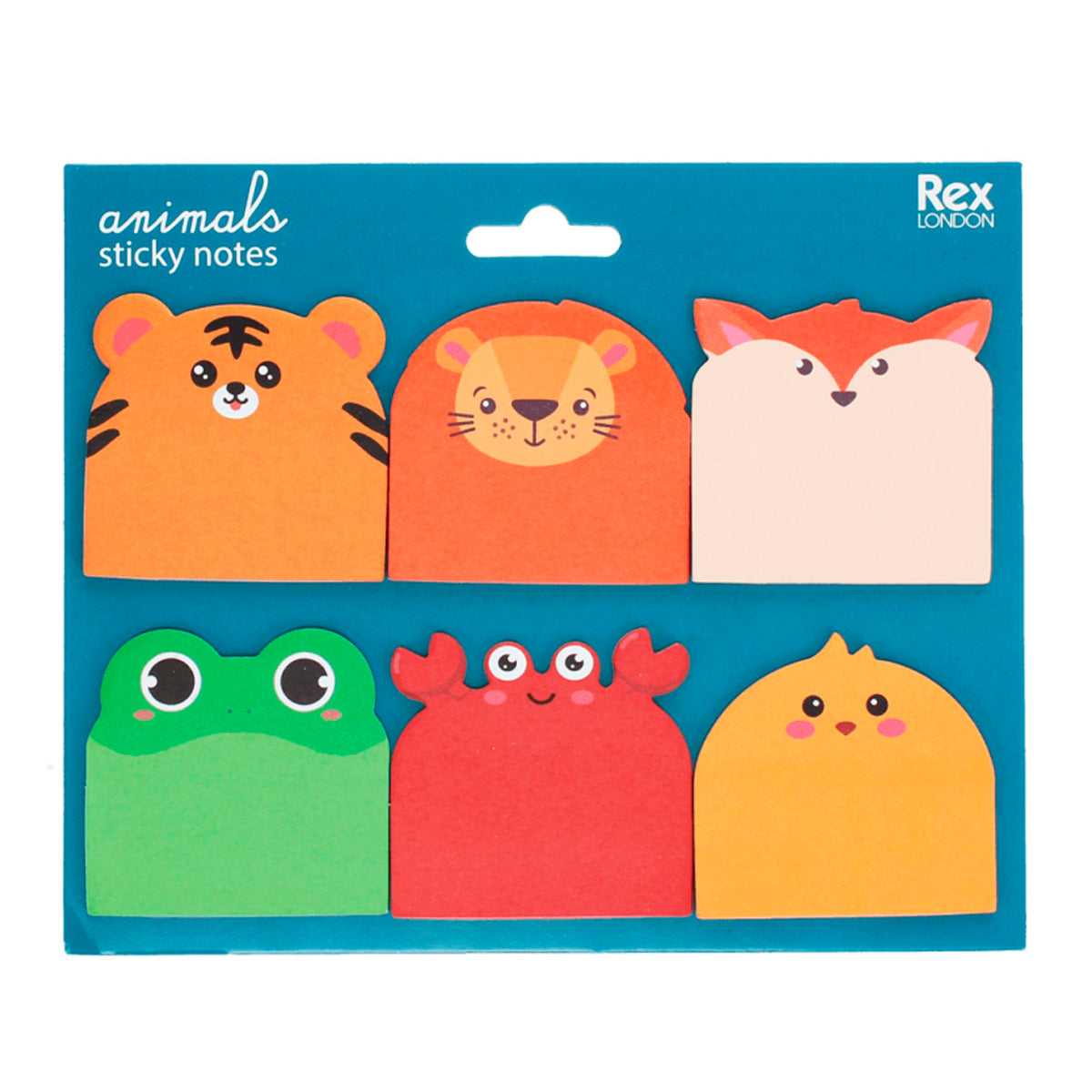 Notas adhesivas - Animals 🦁🐸🦊