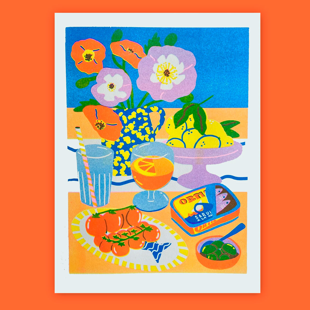 Print de Naomi Wilkinson A4 - "Still Life 3"