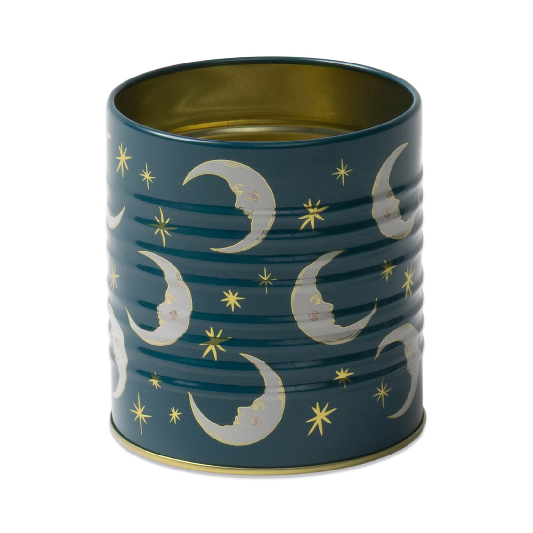 Portalápices de lata - Teal Moon 🌜
