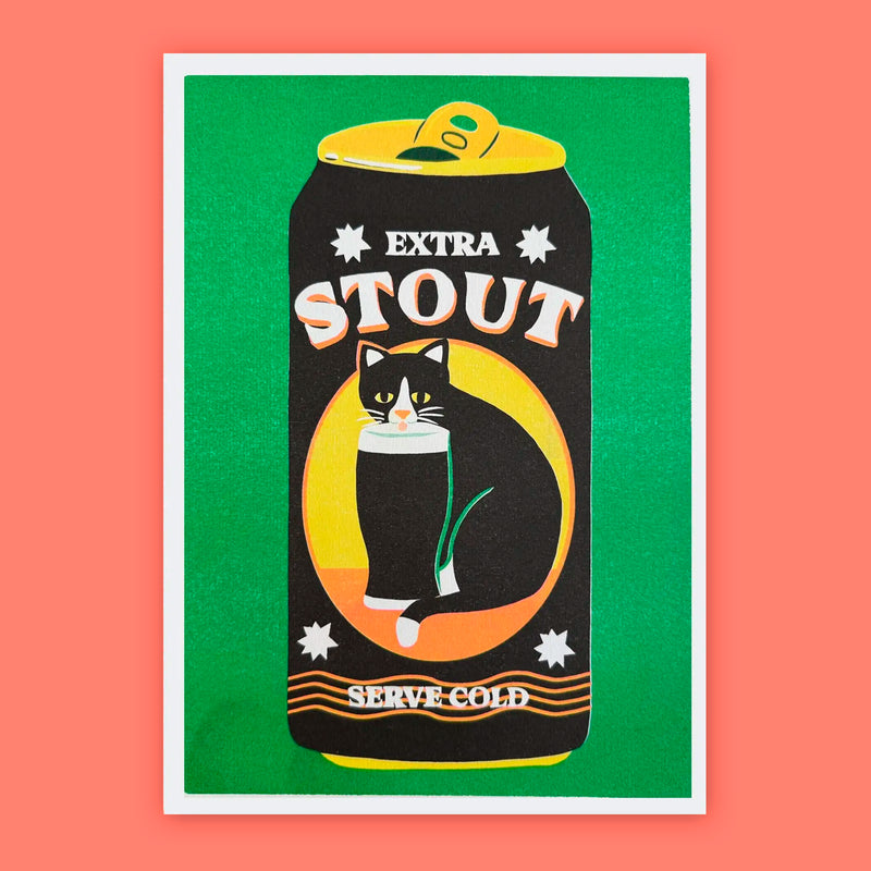 Print de Naomi Wilkinson A4 - "Stout"