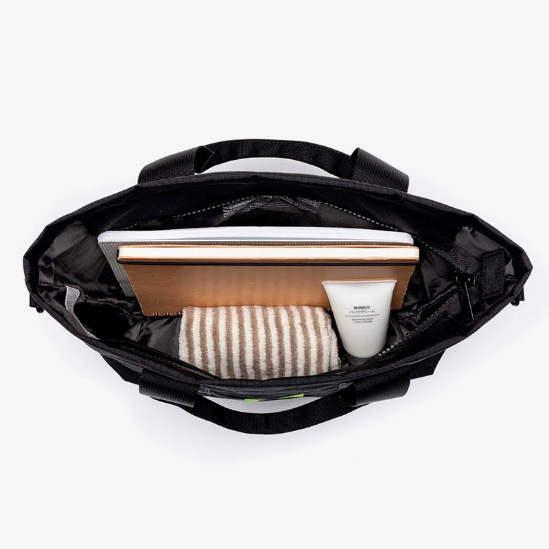 Bolso Lefrik - Strata Mini Vandra Black Lime