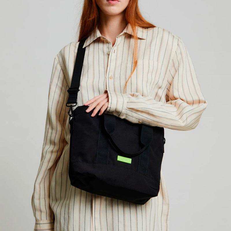 Bolso Lefrik - Strata Mini Vandra Black Lime
