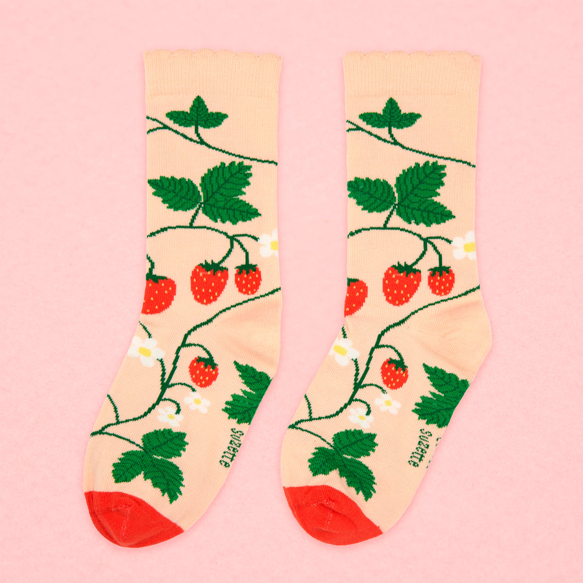 Calcetines - Planta de fresa 🍓