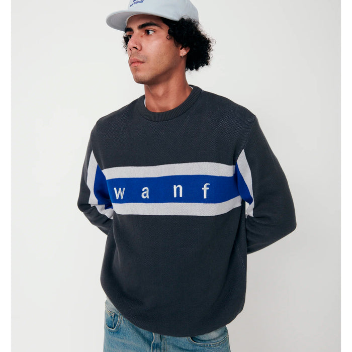 Suéter We Are Not Friends - Stripes Black