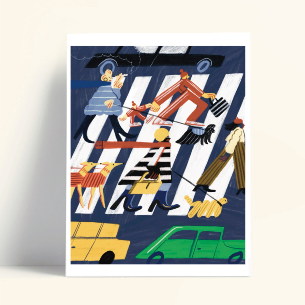 Print de Istriceillustra A5 - "Stripes"