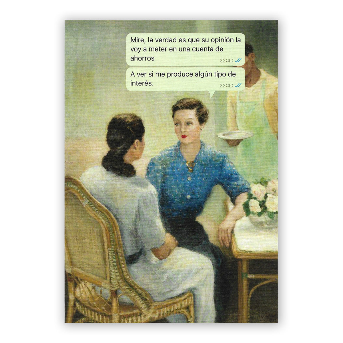 Print de La última croqueta A5 - "Su Opinión"