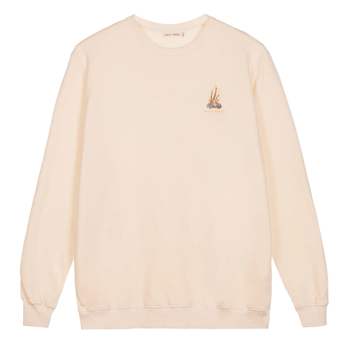 Sudadera Arica Brand -  Bonfire Cream ⛺