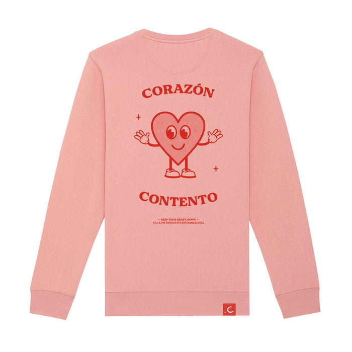 Sudadera - "Corazón contento" 💗