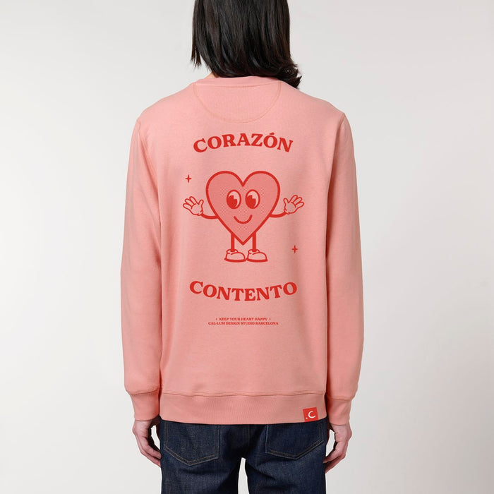 Sudadera - "Corazón contento" 💗