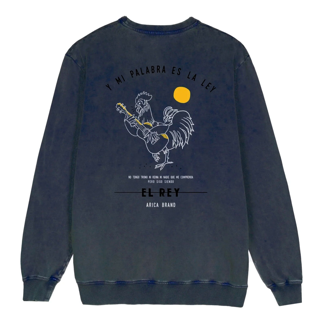 Sudadera Arica Brand -  El Rey Blue 🐓