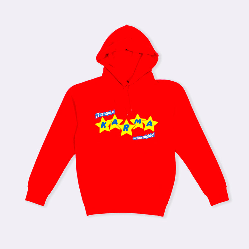 Sudadera Ganga - "Tranqui, el Karma actúa rápido"