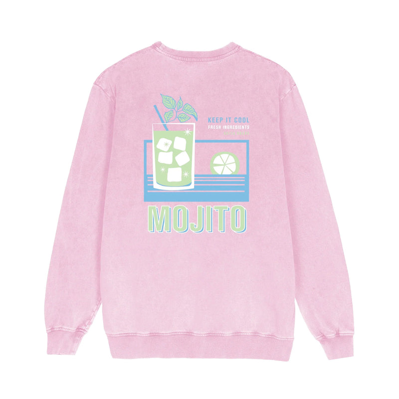 Sudadera Arica Brand -  Mojito Pale Pink 🍸
