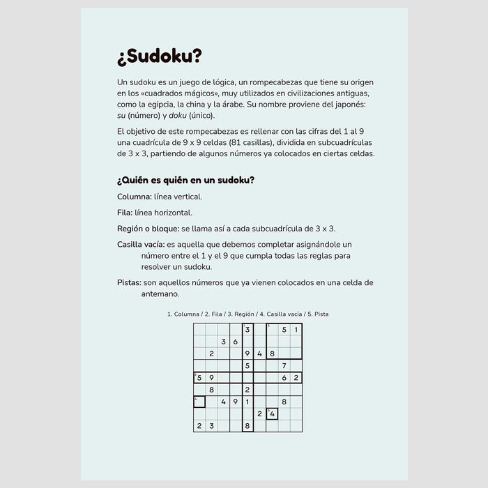 Pasatiempos - Sudokus para divertirse