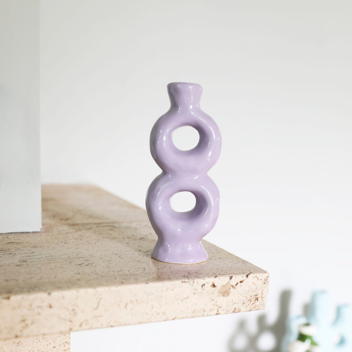 Portavelas &amp;Klevering - Loop Lilac