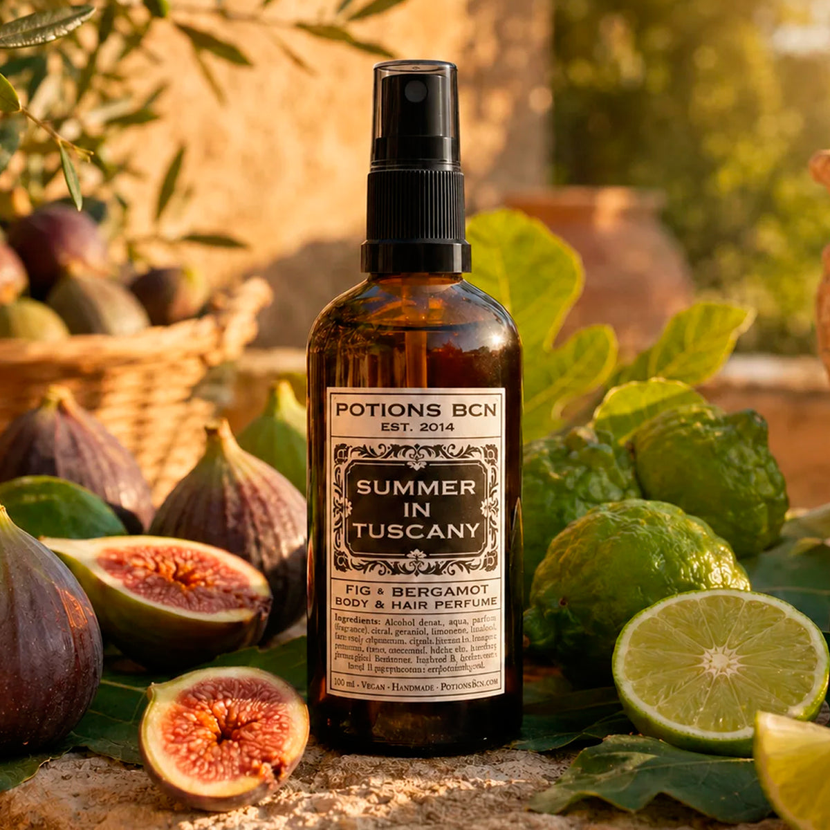 Perfume cuerpo y cabello Potions Bcn - Summer in Tuscany