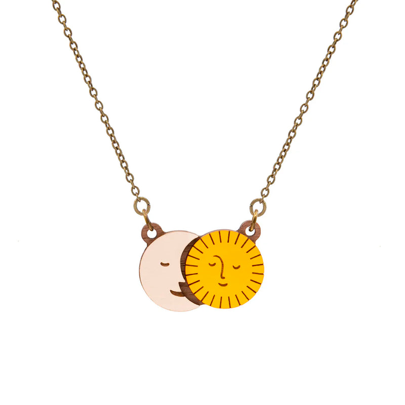 Collar Materia Rica - Sun & Moon 🌞🌛
