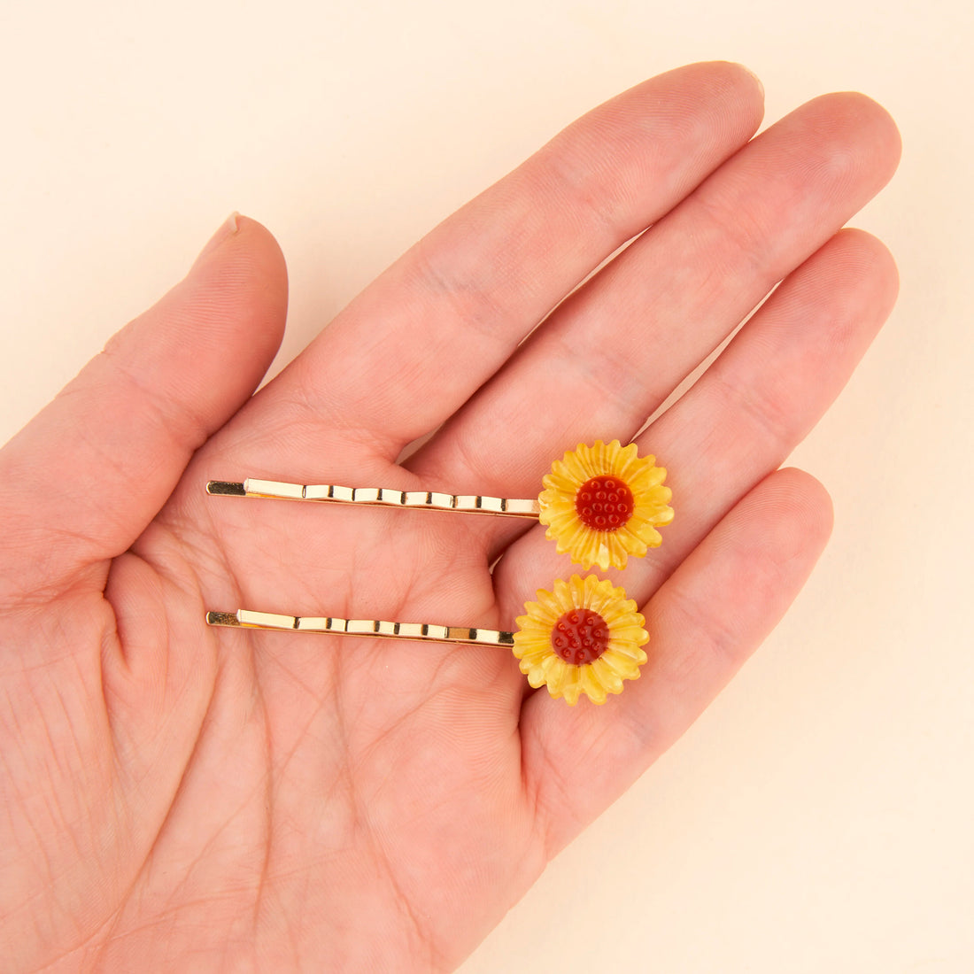 Set de 2 horquillas - Girasoles 🌻