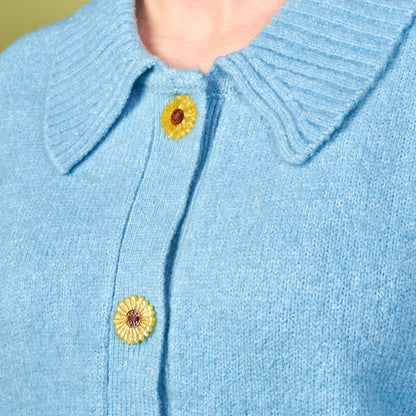 Set de 6 botones - Girasol 🌻